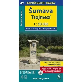 Cestování 1: 50T (49)-Šumava-Trojmezí (turistická mapa)