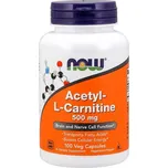 NOW Acetyl-L-Carnitine 500mg, 100 kapslí