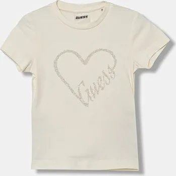 Dívčí tričko Dětské tričko Guess J5BI38.J1314.9BYA béžová 01X, vel. 147-157
