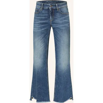 Dámské džíny Cambio Dámské Flared Džíny Fenja, 5197 mid cross fringed, 40