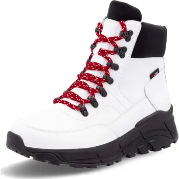 Dámské polobotky Dámské zimní boty Rieker řady Revolution W0063-81 s membránou TEX bílá bílá 38