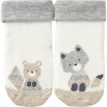 MAYORAL dětské ponožky protiskluzové zvířátka béžová EU 21, vel. 86 cm