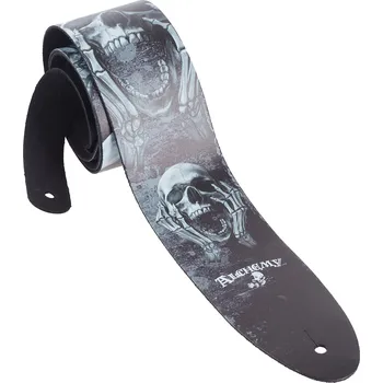 Kytarový popruh PERRI'S LEATHERS 11028 ALCHEMY Guitar Strap The Scream