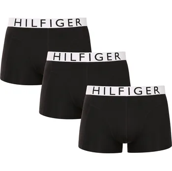 Boxerky 3PACK pánské boxerky Tommy Hilfiger černé (UM0UM03467 0XK) XL UM0UM03467 0XK Možnost vrácení zboží ZDARMA do 120 dnů!