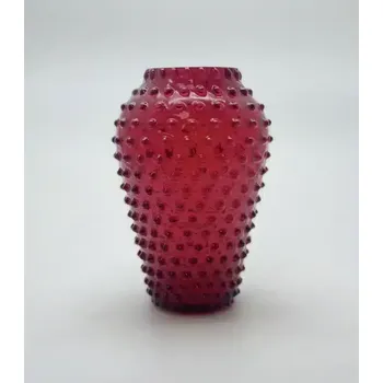 Váza Váza 21cm – Hobnail – Ananas – granát | 101746