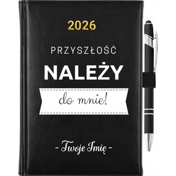 Kalendář Knižkový kalendář 2026 A5 černý