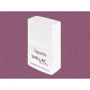Lak na nehty Ráj nehtů UV Shellac ReNew 12 ml - Twilight Wine Shimmer