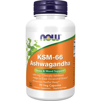 Now Foods KSM-66 Ashwagandha® (90 Kapsla)