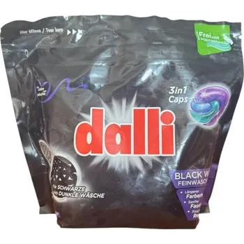 Prací prostředek Dalli prací tablety black 3v1 24ks 645,6g