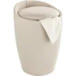 WENKO 22834100 - Stolička CANDY 36x50,5 cm béžová/černá