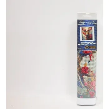 Obraz Diamantová Výšivka Jelen Květiny Zvířata Mozaika Diamond Painting Sada 30x40