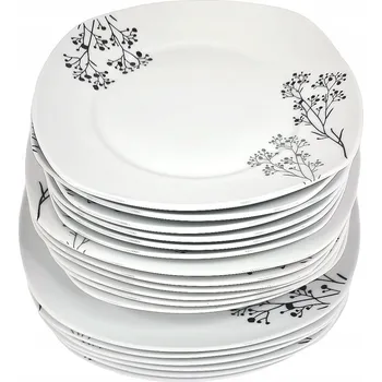 Talíř JÍDELNÍ SERVIS SADA VIOLET - 18 DÍLŮ MODEL VC229T