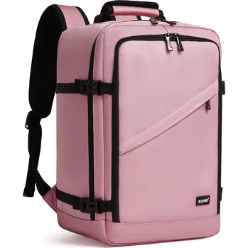 turistický batoh Univerzální kabinový batoh KONO BPK2531 - růžový - 20L - 25x20x40 cm