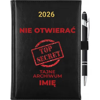Kalendář Knižkový kalendář 2026 A5 černý