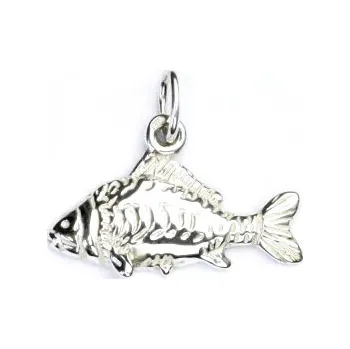 Přívěsek Stříbrný přívěsek kapr , kapřík - P 430 (Stříbrný kapr)