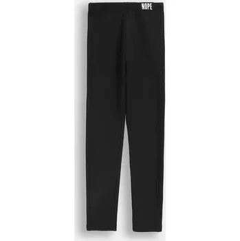 Dívčí legíny Dětské legíny s bavlnou Coccodrillo černá barva, RAVE GIRL JUNIOR ZC5122601RGJ 99X, vel. 152