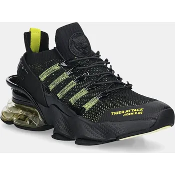 Pánské tenisky Tenisky PLEIN SPORT Tiger Attack pánské, černá barva, USC0518 STE003N 0229 USC0518.STE003N.0229 99X, EUR 45