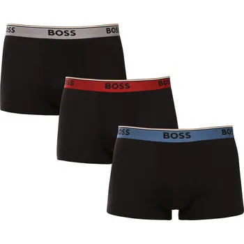 Boxerky 3PACK pánské boxerky BOSS černé (50531684 964) M Možnost vrácení zboží ZDARMA do 120 dnů!