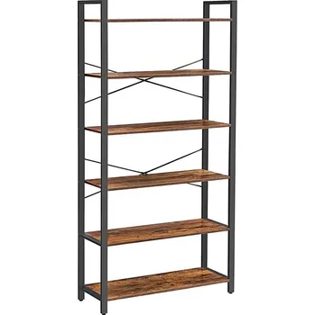 Knihovna Knihovna NAVARO hnědá/černá