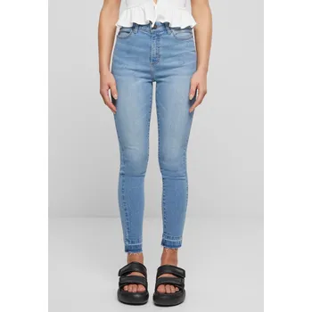 Dámské džíny Skinny Fit světle modré Urban Classics modrá 2837347