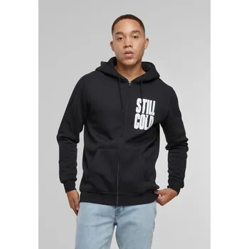 Pánská mikina Pánská mikina na zip Still Cold černá Mister Tee černá 2944346