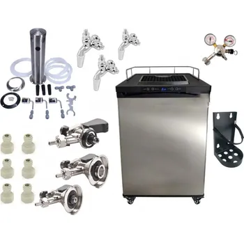 Příslušenství pro výčepní zařízení Set kegerator 3x kohout 3x naražeč (bajonet+plochý+kombi)