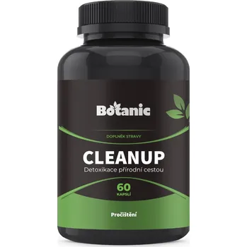 Přírodní produkt Botanic CleanUp - Detoxikace přírodní cestou 60 kapslí