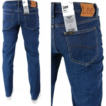 Dámské oblečení LEE WEST JEANSY STŘIH STRAIGHT RELAXED _ W31 L30