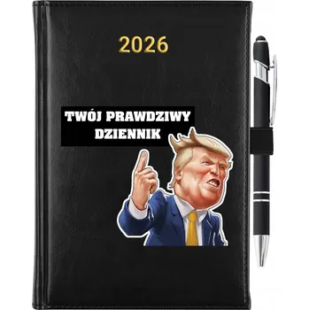 Kalendář Knižkový kalendář 2026 A5 černý