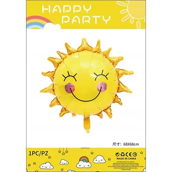 Balónek Fóliový balónek Sluníčko, balený