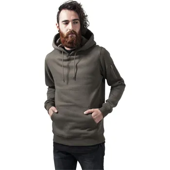 Dámské oblečení Sweat Bomber Hoody olivový Urban Classics šedá | hnědá 1781331