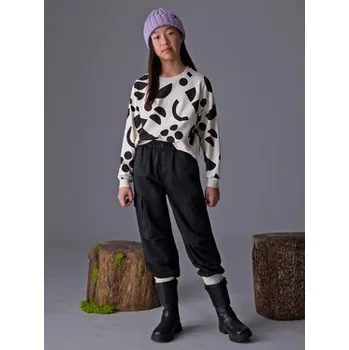 Dívčí kalhoty Mayoral Teplákové kalhoty 7578 Černá Regular Fit 14Y