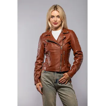 Dámská casual bunda Dámský hnědý křivák PGG W14 Velikost S