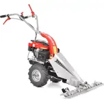 Lištová motorová sekačka s pojezdem - HECHT 587 (HECHT 587 – motorová lištová sekačka s pojezdem, Loncin OHV 196 cm³, výkon 3,6 kW, záběr 87 cm, plocha do 2000 m²)