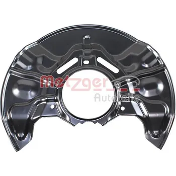 Brzdový systém Ochranný plech proti rozstřikování, brzdový kotouč METZGER 6115245