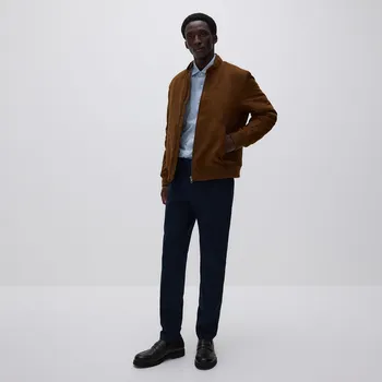 Reserved - Kalhoty chino slim fit - tmavomodrá - 640DR-59X - 640DR-59X-36-2