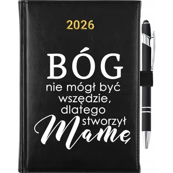 Kalendář Knižkový kalendář 2026 A5 černý