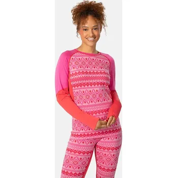 Funkční triko s dlouhým rukávem Kari Traa MALIA 623580 růžová 38X, vel. XS