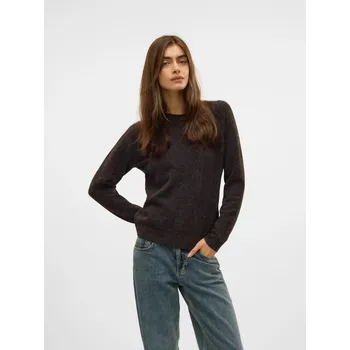 Dámský svetr Vero Moda dámský lehký svetr Doffy hnědý Velikost: XS