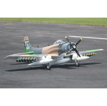 RC model letadla Seagull | Skyraider A-1 2,18m (Zatahovací podvozek) Kamuflážní SEALH348CamoG