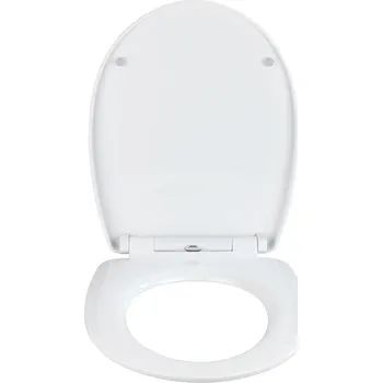 WC sedátko WENKO 24082800-Toaletní sedátko DROPLETS 45x38,8 cm pestrobarevná/lesk. chrom