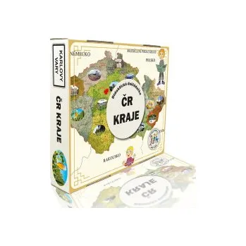Výuková hračka Didaktická dokládačka ČR KRAJE 174-65