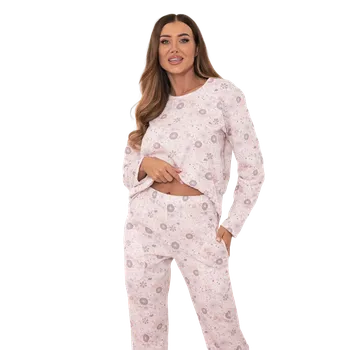 Dámské noční prádlo Dámské dlouhé pyžamo Italian Fashion Satui L Růžová