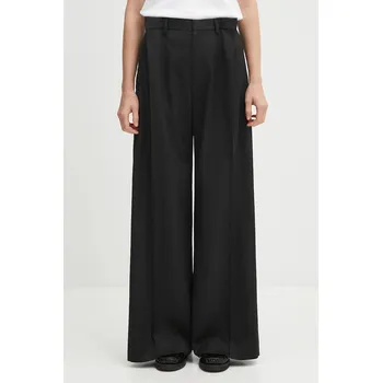 Dámské kalhoty Kalhoty MM6 Maison Margiela S52KA0539.M35227.900 černá 99X, vel. L