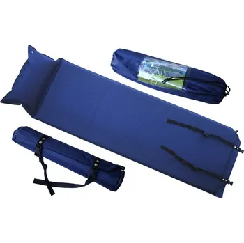 Karimatka Matrace samonafukovací s podhlavníkem 2,5cm modrá HR87006