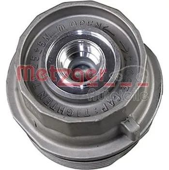 Olejový filtr Kryt, pouzdro olejového filtru METZGER 2370066
