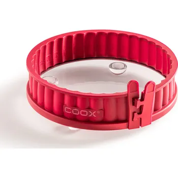 Hrnec Forma na koláč coox QUICHE se skleněn. základnou a nožkami průměr 18 cm Barva: Červená