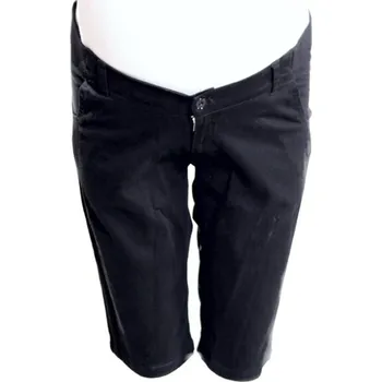 Těhotenské kraťasy Trapani černé, Velikost XS, Barva Černá