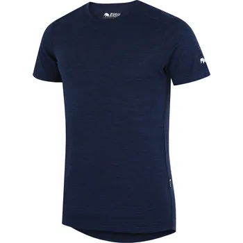 Pánské oblečení Pánské triko Zulu Merino 160 Short Velikost: XXL / Barva: modrá