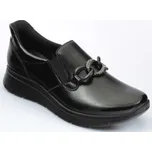 Santé IC/856530 dámská kožená vycházková obuv šíře H černá lak Barva: Černá, Velikost: 41